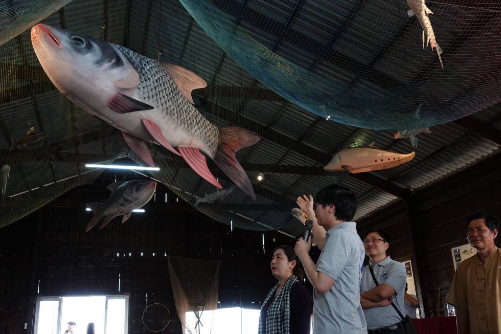 phòng thông tin về nghề cá của nhóm gen Z thu hút khách du lịch2