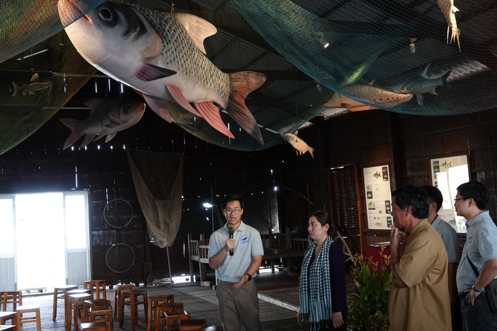 phòng thông tin về nghề cá của nhóm gen Z thu hút khách du lịch3